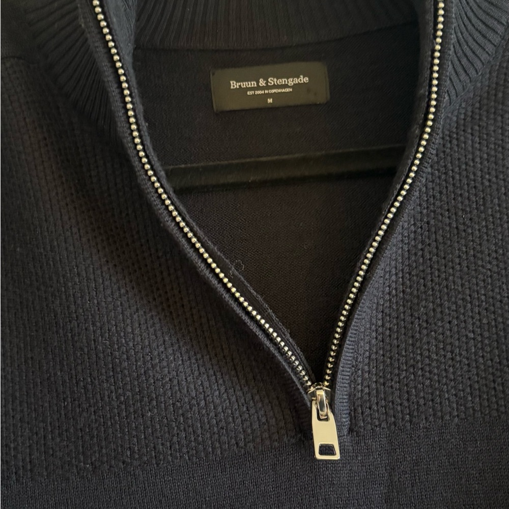 Brunn & Stengade 1/4 Zip Sweater - Mens